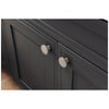 1-1/4" Diameter Matte Black Richard Cabinet Knob #171MB