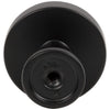 1-1/4" Diameter Matte Black Richard Cabinet Knob #171MB