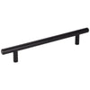 160 mm Center-to-Center Matte Black Naples Cabinet Bar Pull, #220MB