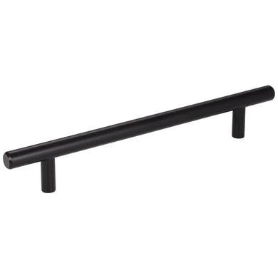 160 mm Center-to-Center Matte Black Naples Cabinet Bar Pull, #220MB