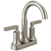 Delta - ALUX Two Handle Centerset Bathroom Faucet In Spotshield Brushed Nickel