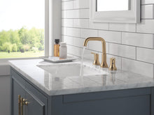 Load image into Gallery viewer, Delta - Faucet Trinsic Two Handle Widespread Bathroom Faucet #3554-CZMPU-DST