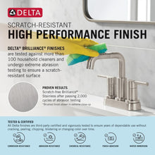Load image into Gallery viewer, Delta - Faucet Trinsic Two Handle Widespread Bathroom Faucet #3554-CZMPU-DST