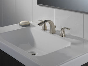 Delta - NYLA Two Handle Widespread Bathroom Faucet In Stainless Steel