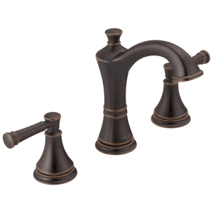 Delta - VALDOSTA Two Handle Widespread Bathroom Faucet In Venetian Bronze