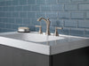 Delta - VALDOSTA Two Handle Widespread Bathroom Faucet In Brushed Nickel