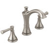 Delta - VALDOSTA Two Handle Widespread Bathroom Faucet In Brushed Nickel
