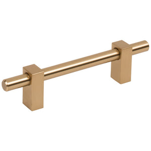 96 mm Center-to-Center Satin Bronze Larkin Cabinet Bar Pull #478-96SBZ