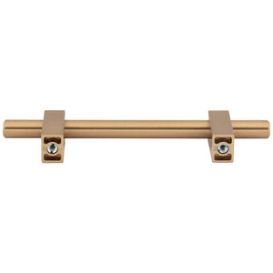 96 mm Center-to-Center Satin Bronze Larkin Cabinet Bar Pull #478-96SBZ
