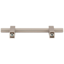 Load image into Gallery viewer, 96 mm Center-to-Center Satin Nickel Larkin Cabinet Bar Pull #478-96SN