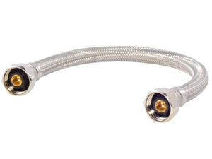 4-Pack 24-Inch Faucet Supply Lines – 3/8 Comp X 1/2 FIP, Braided Stainless 4-Pack 24-Inch Faucet Supply Lines – 3/8 Comp X 1/2 FIP, Braided Stainless