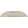 3" / 96 mm Center-to-Center Satin Nickel Elara Cabinet Pinch Pull