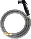 LDR Industries 501 6200 Kit de repuesto de rociador con cabezal rociador para grifo de fregadero de cocina, 48 pulgadas. Manguera, Acabado Negro