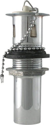 LDR Industries 505 6440 Tapón emergente para lavabo de latón chapado, 1-1/4" x 5"
