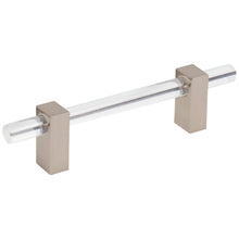 Load image into Gallery viewer, 96 mm Center-to-Center Satin Nickel Spencer Cabinet Bar Pull