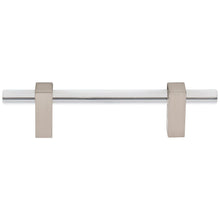 Load image into Gallery viewer, 96 mm Center-to-Center Satin Nickel Spencer Cabinet Bar Pull