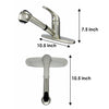 Wasserman 61186143 - Grifo extraíble de cubierta de metal híbrido con una sola manija