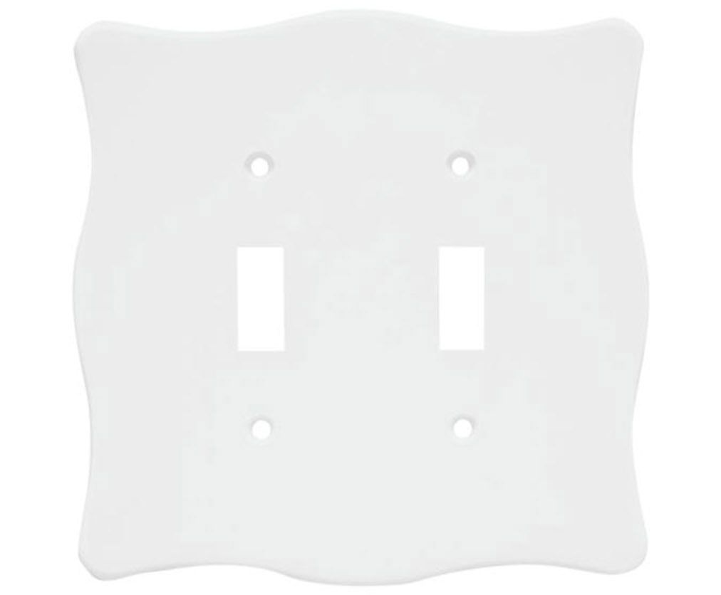 Brainerd 64601 Double Switch Nylon Collection, White