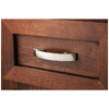 3" Center-to-Center Satin Nickel Arched Strickland Cabinet Pull, #771-3SN