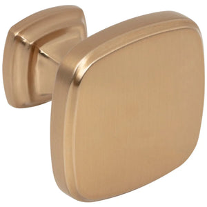 1-3/8" Overall Length Satin Bronze Fontana Cabinet Knob #782SBZ