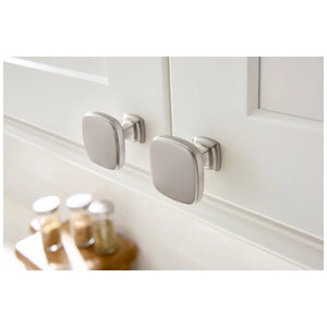 1-3/8" Overall Length Satin Nickel Fontana Cabinet Knob #782SN
