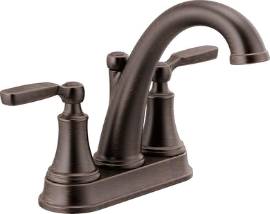 Delta Recertified 2532LF-RBMPU-R Woodhurst 4in Centerset 2 Handle Bathroom Faucet Bronze