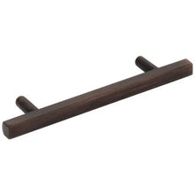 Cargar imagen en el visor de la galería, 96 mm Center-to-Center Brushed Oil Rubbed Bronze Square Dominique Cabinet Bar Pull #845-96DBAC