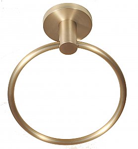 BHP - Park Presidio Towel Ring-Satin Brass #9404SB