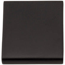 Load image into Gallery viewer, 1-1/4&quot; Overall Length Matte Black Edgefield Cabinet Tab Pull