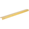 12" Overall Length Aluminum Brushed Gold Edgefield Cabinet Tab Pull #A500-12ABG