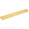 12" Overall Length Aluminum Brushed Gold Edgefield Cabinet Tab Pull #A500-12ABG
