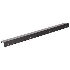 12" Overall Length Matte Black Edgefield Cabinet Tab Pull #A500-12MB