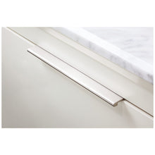 Load image into Gallery viewer, 12&quot; Overall Length Satin Nickel Edgefield Cabinet Tab Pull #A500-12SN