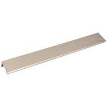 Load image into Gallery viewer, 12&quot; Overall Length Satin Nickel Edgefield Cabinet Tab Pull #A500-12SN