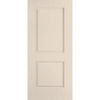 Masonite - Puerta Clásica Lisa de Fibra de Vidrio de 2 Paneles Belleville