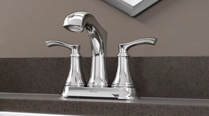 Woodbury 2-Handle 4" Centerset Bathroom Faucet