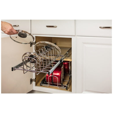 Wire Cookware Lid Pullout Wire Basket #MPLO215-R