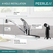 Load image into Gallery viewer, PEERLESS Single Handle Kitchen Faucet #P115LF