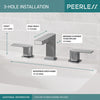 (RED DOT) PEERLESS - XANDERÂ® Two Handle Widespread Bathroom #P3519LF