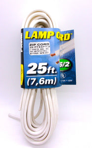 PRIME - Lamp Cord 25ft. 16/2