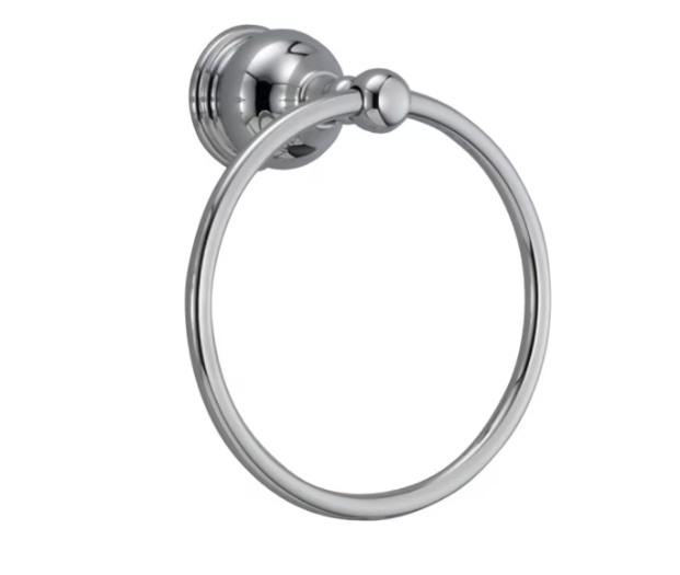 Delta Traditional Collection #74046 Towel Ring in Chrome