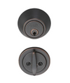 BHP 10611DB Single Cylinder Deadbolt, Dark Bronze
