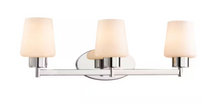 Load image into Gallery viewer, Buxton 3-Light Polished Nickel Bath Light