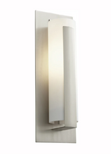 Cargar imagen en el visor de la galería, Oxygen Lighting Union 15&quot; Tall 1 Light ADA Fluorescent Wall Sconce with Acrylic Cylinder Shade #2-5163-24