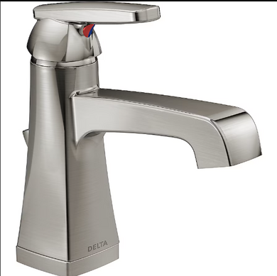 DELTA - Recertified Ashlyn Single Handle Bathroom Faucet in Stainless #564-SSMPU-DST-R