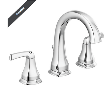 Delta Recertified Portwood 8 in. Widespread 2-Handle Bathroom Faucet in Chrome #3577OLF