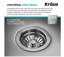 Load image into Gallery viewer, KRAUS - Stainless Steel Strainer #ST-2