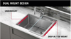DELTA - Kitchen Sink Grid #AFU35-TM33-SS