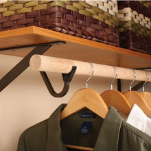 Load image into Gallery viewer, Heavy-Duty Wood Stainable Closet Rods (SOLD IN STORE ONLY)