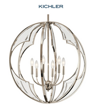 Load image into Gallery viewer, Montavello 6 Light Medium Chandelier by Kichler - 43097PN